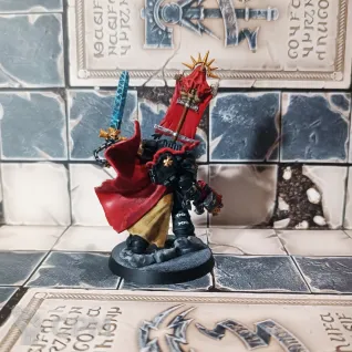 Описание картинки Black Templars Marshal от OMG_SL по цене 2 300руб | Свободный Рынок Миниатюр - СРМ