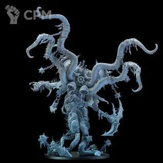 Описание картинки Подтопленный Mortarion: Daemon Primarch Of Nurgle от Подземный человек по цене 2 460руб | Свободный Рынок Миниатюр - СРМ