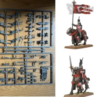 Описание картинки Knights of the Realm х4 от zurdo по цене 2 200руб | Свободный Рынок Миниатюр - СРМ