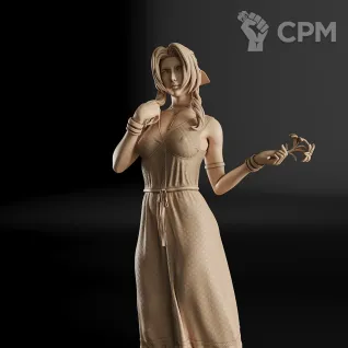 Описание картинки Aerith Фигурка (Final Fantasy) от GAS3TXD  по цене 2 900руб | Свободный Рынок Миниатюр - СРМ