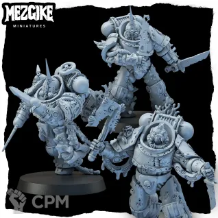 Описание картинки Dredge Marine Warriors (10шт) от NITAI по цене 2 000руб | Свободный Рынок Миниатюр - СРМ