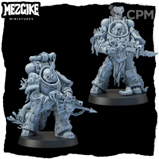 Описание картинки Dredge Marine Warriors (10шт) от NITAI по цене 2 000руб | Свободный Рынок Миниатюр - СРМ