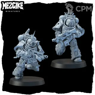 Описание картинки Dredge Marine Warriors (10шт) от NITAI по цене 2 000руб | Свободный Рынок Миниатюр - СРМ