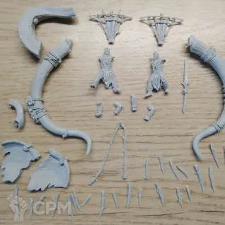Описание картинки MUMAK WARLEADER UPGRADE SET. от Серж по цене 1 000руб | Свободный Рынок Миниатюр - СРМ