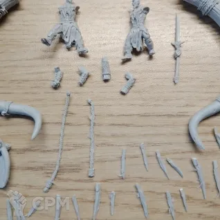 Описание картинки MUMAK WARLEADER UPGRADE SET. от Серж по цене 1 000руб | Свободный Рынок Миниатюр - СРМ