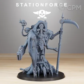Описание картинки Dark Mechanicus Leader pack от Kapers Point по цене 1 080руб | Свободный Рынок Миниатюр - СРМ