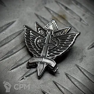 Описание картинки Значок I- Dark Angels (Темные Ангелы) от Game&Reality Studio по цене 550руб | Свободный Рынок Миниатюр - СРМ