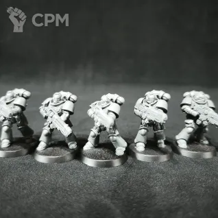 Описание картинки Primaris Hellblasters (Dark Imperium, 2017) от Sanctureon по цене 2 000руб | Свободный Рынок Миниатюр - СРМ