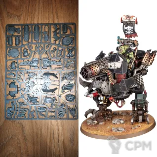 Описание картинки Big Mek Dakkarig, Armageddon от GLOM по цене 4 000руб | Свободный Рынок Миниатюр - СРМ