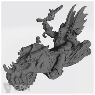 Описание картинки Chaos Biker от Стальные Небеса по цене 450руб | Свободный Рынок Миниатюр - СРМ