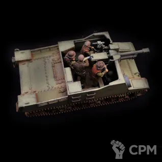 Описание картинки British Army RKX Sexton от 3DPrintClub по цене 2 800руб | Свободный Рынок Миниатюр - СРМ