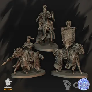 Описание картинки GrailSaints_CG от Manufactorum76 по цене 1 125руб | Свободный Рынок Миниатюр - СРМ