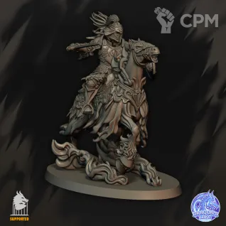 Описание картинки Knight Of The Lady от Manufactorum76 по цене 400руб | Свободный Рынок Миниатюр - СРМ