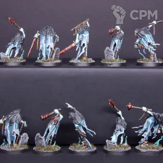 Описание картинки Chainrasp Hordes (10) Nighthaunt от Brushsinger по цене 6 064руб | Свободный Рынок Миниатюр - СРМ