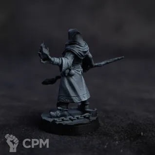 Описание картинки Волшебник/ Колдун/ Чародей от Dark Craft Hobby по цене 260руб | Свободный Рынок Миниатюр - СРМ