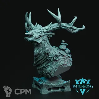 Описание картинки Bust - Arsen, Horns of Hell от ADEPT M&P по цене 2 000руб | Свободный Рынок Миниатюр - СРМ