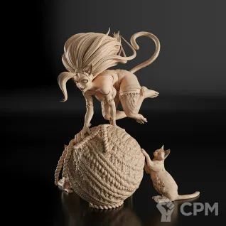 Описание картинки Felicia Фигурка (Darkstalkers) от GAS3TXD  по цене 3 900руб | Свободный Рынок Миниатюр - СРМ