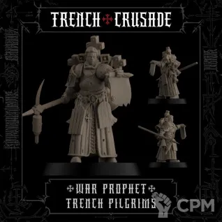 Описание картинки Trench Pilgrim Warband Bundle от Recruiter по цене 1 600руб | Свободный Рынок Миниатюр - СРМ