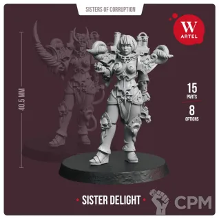 Описание картинки Sisters of Corruption Bundle от Артель W по цене 2 550руб | Свободный Рынок Миниатюр - СРМ