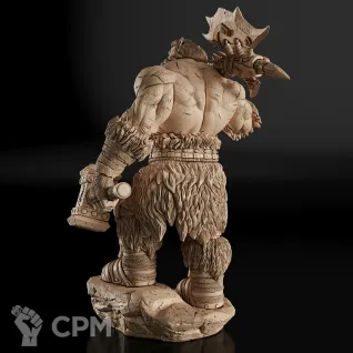 Описание картинки Thrall Фигурка (World of Warcraft) от GAS3TXD  по цене 4 200руб | Свободный Рынок Миниатюр - СРМ