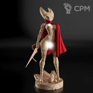 Описание картинки Hornet + Futa Фигурка (Hollow Knight: Silk Song) от GAS3TXD  по цене 2 900руб | Свободный Рынок Миниатюр - СРМ