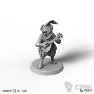 Описание картинки Shiba Bard от Punga Miniatures по цене 700руб | Свободный Рынок Миниатюр - СРМ