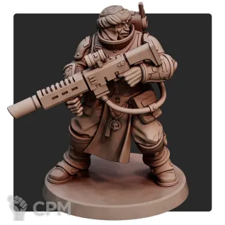 Описание картинки Штурмовой отряд Пустынных ястребов Талларна — Янычары / Warhammer 40k Астра Милитарум от Лавка Приключенца по цене 599руб | Свободный Рынок Миниатюр - СРМ