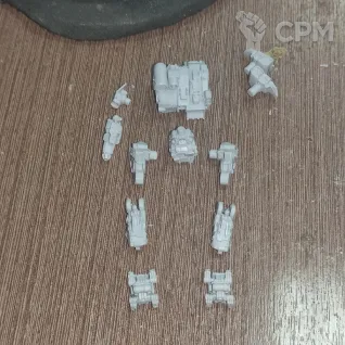Описание картинки Корсар COR-5R (95 тонн) от Dwarf Pirate Foundry по цене 650руб | Свободный Рынок Миниатюр - СРМ