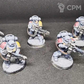 Описание картинки 20  Intercessor и 20 Hellblaster литье от Wolf по цене 3 000руб | Свободный Рынок Миниатюр - СРМ