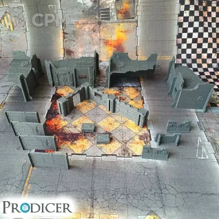 Описание картинки WTC25 V2 Kill Team Terrain Set от AxeL's Forge по цене 5 000руб | Свободный Рынок Миниатюр - СРМ
