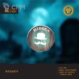 Описание картинки Malifaux Hidden от TerraCutter по цене 35руб | Свободный Рынок Миниатюр - СРМ