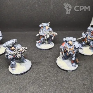 Описание картинки 20  Intercessor и 20 Hellblaster литье от Wolf по цене 3 000руб | Свободный Рынок Миниатюр - СРМ