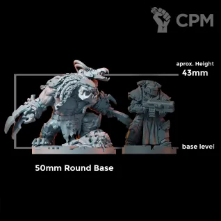 Описание картинки Орк ХИЩНИК от Mind Mash print  по цене 590руб | Свободный Рынок Миниатюр - СРМ