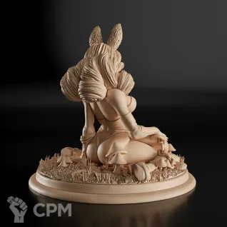 Описание картинки White Rabbit Girl Фигурка от GAS3TXD  по цене 2 900руб | Свободный Рынок Миниатюр - СРМ