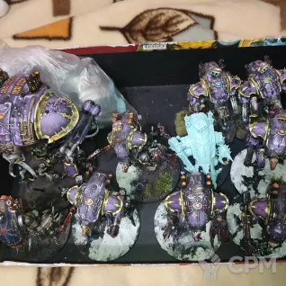 Описание картинки Армия Chaos Knights от Revan по цене 20 000руб | Свободный Рынок Миниатюр - СРМ