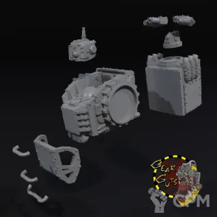 Описание картинки Gorkanaut от Studio Cockatoo по цене 6 000руб | Свободный Рынок Миниатюр - СРМ