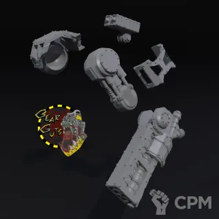 Описание картинки Gorkanaut от Studio Cockatoo по цене 6 000руб | Свободный Рынок Миниатюр - СРМ
