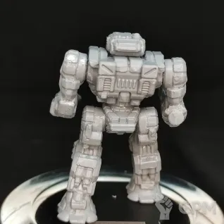 Описание картинки Highlander HGN-694 (90 тонн) от Dwarf Pirate Foundry по цене 450руб | Свободный Рынок Миниатюр - СРМ