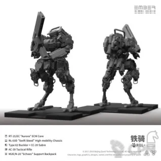 Описание картинки EMBER: Obsidian Protocol - RDL Cavalry (предзаказ) от Mini Wargame по цене 7 950руб | Свободный Рынок Миниатюр - СРМ