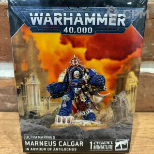 Описание картинки Marneus Calgar in Armour of Antilochus от WarhammerBaby по цене 4 855руб | Свободный Рынок Миниатюр - СРМ