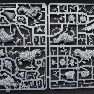 Описание картинки Chaos Marauder Horsemen, оригинал. от Tenzen по цене 4 000руб | Свободный Рынок Миниатюр - СРМ