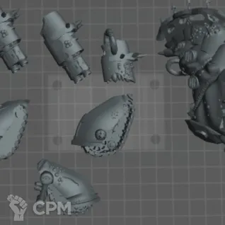 Описание картинки Myphitic Blight-hauler от Knight of Light по цене 1 100руб | Свободный Рынок Миниатюр - СРМ