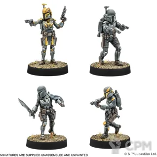 Описание картинки Star Wars: Legion - Clan Wren Mandalorians от StarkLogistics по цене 5 040руб | Свободный Рынок Миниатюр - СРМ