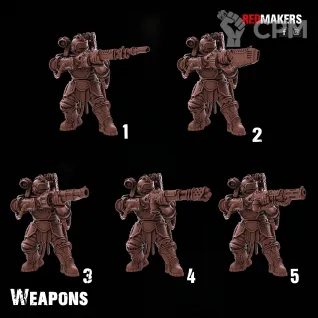 Описание картинки Squad of the Imperial Force от AxeL's Forge по цене 150руб | Свободный Рынок Миниатюр - СРМ