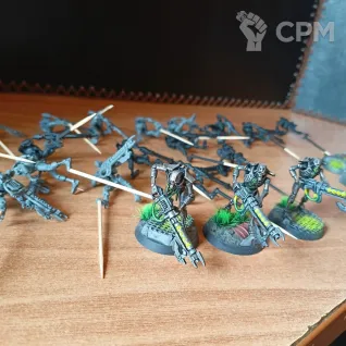 Описание картинки Necron Warriors (20) от Vittorio по цене 3 000руб | Свободный Рынок Миниатюр - СРМ
