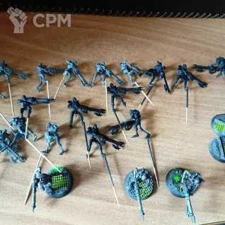 Описание картинки Necron Warriors (20) от Vittorio по цене 3 000руб | Свободный Рынок Миниатюр - СРМ