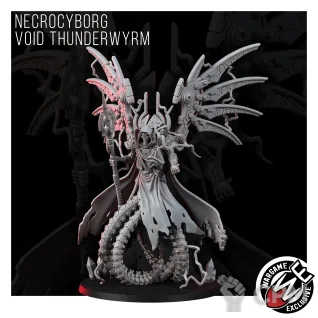 Описание картинки NECROCYBORG VOID THUNDERWYRM от Manufactorum76 по цене 2 000руб | Свободный Рынок Миниатюр - СРМ