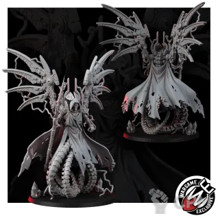 Описание картинки NECROCYBORG VOID THUNDERWYRM от Manufactorum76 по цене 2 000руб | Свободный Рынок Миниатюр - СРМ