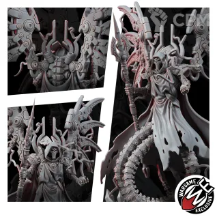 Описание картинки NECROCYBORG VOID THUNDERWYRM от Manufactorum76 по цене 2 000руб | Свободный Рынок Миниатюр - СРМ