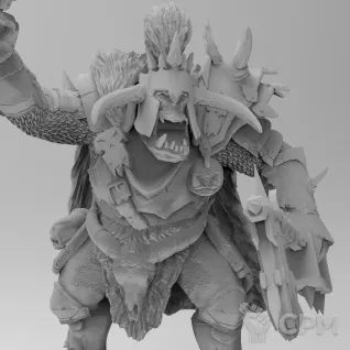 Описание картинки Azhag the Slaughterer от Naggaroth Night по цене 3 000руб | Свободный Рынок Миниатюр - СРМ